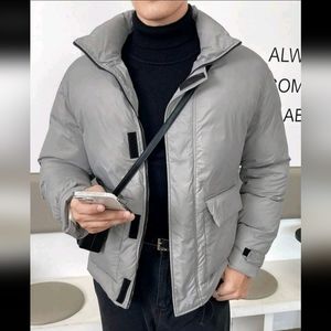 Brand new, Puffer Winter Jacket size small Grey gray